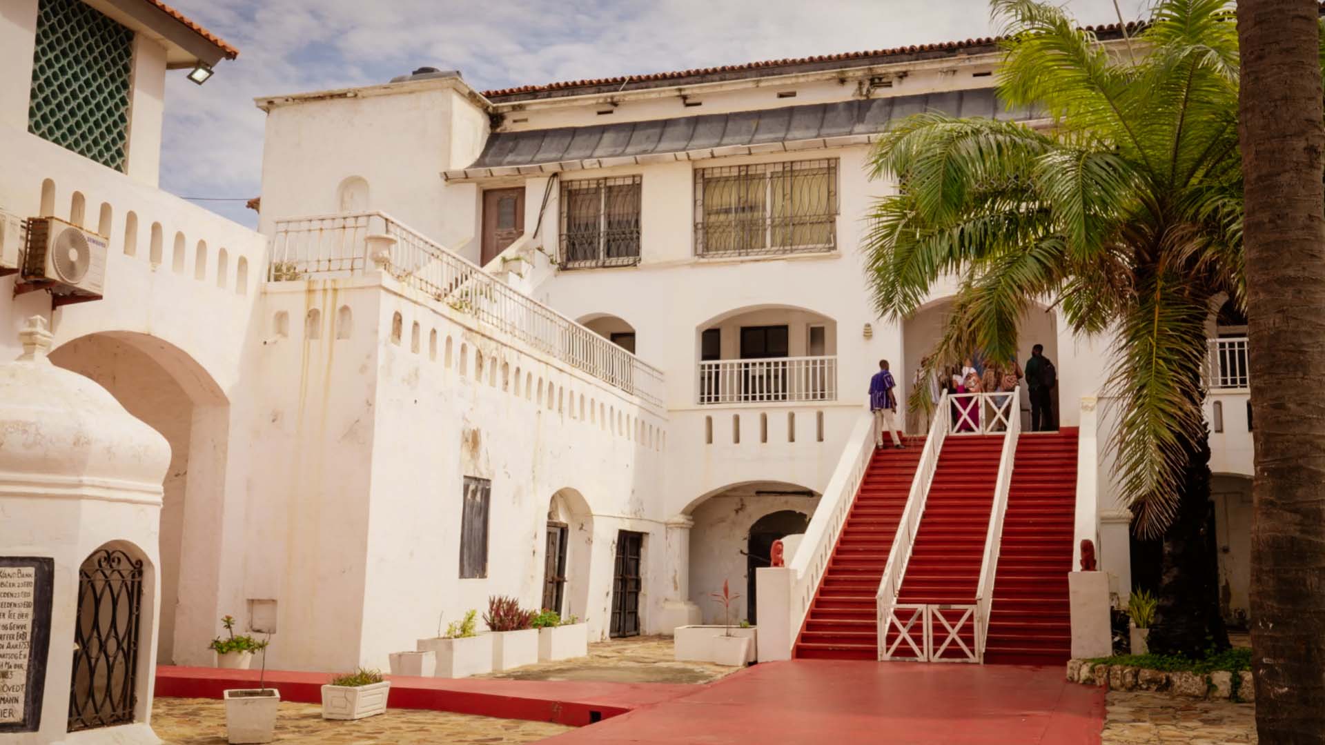 Osu castle in Accra